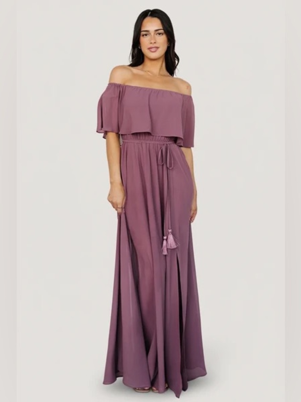 Baltic Born Victoria Off Shoulder Maxi Dress XL